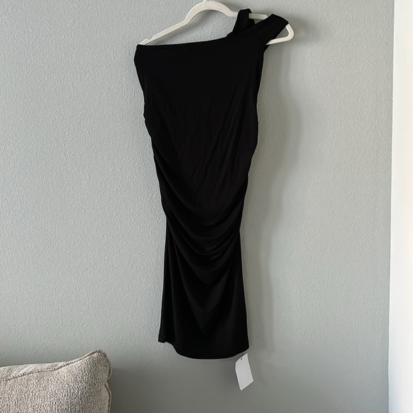 Isabella Oliver Brunswick Maternity Dress in Caviar Black - Picture 2 of 6